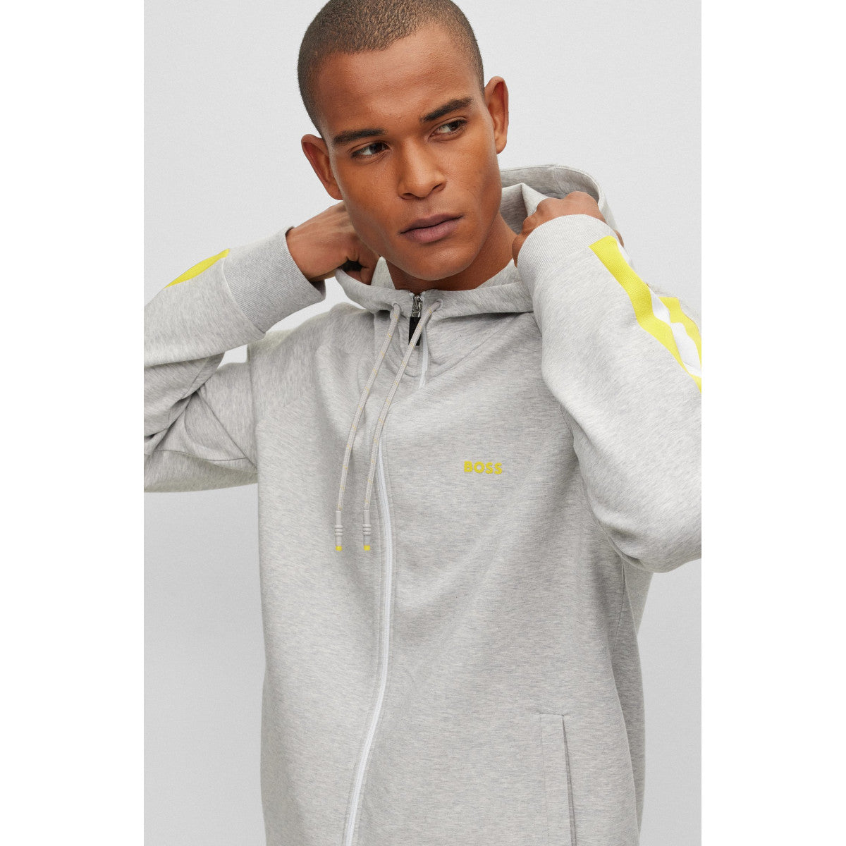 BOSS Green Tracksuit Set 057 L Pastel Grey Frank Bird