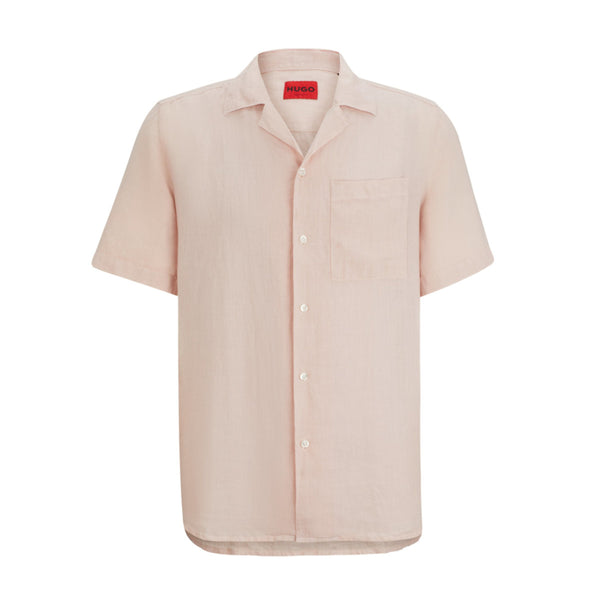 HUGO Ellino Shirt 10248298 681 Light Pastel Pink
