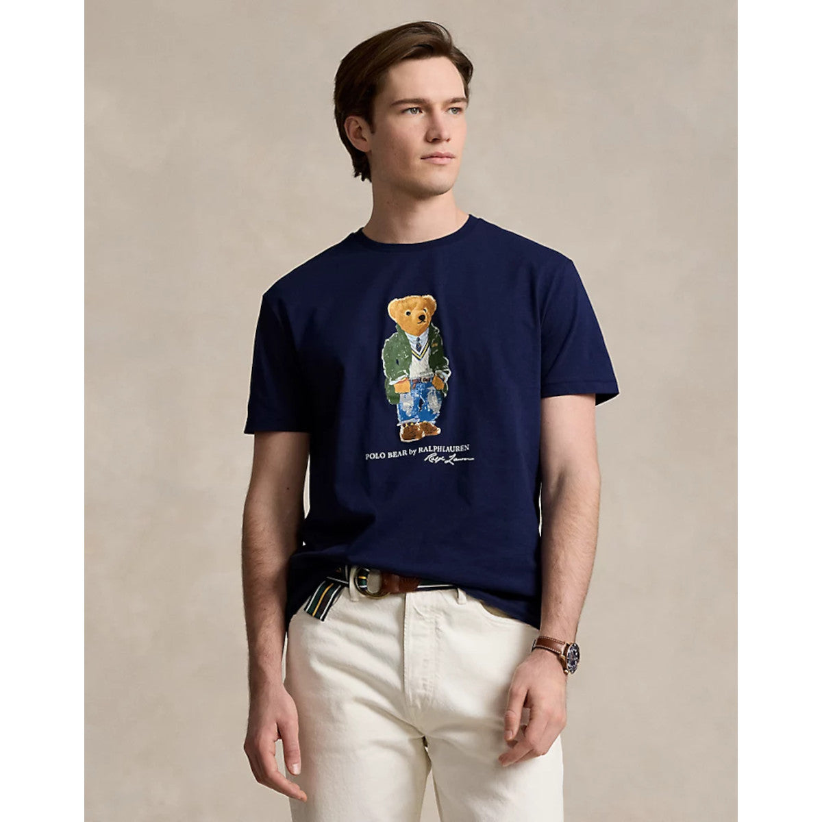 Polo Ralph Lauren Heritage Bear T-Shirt 034 Newport Navy