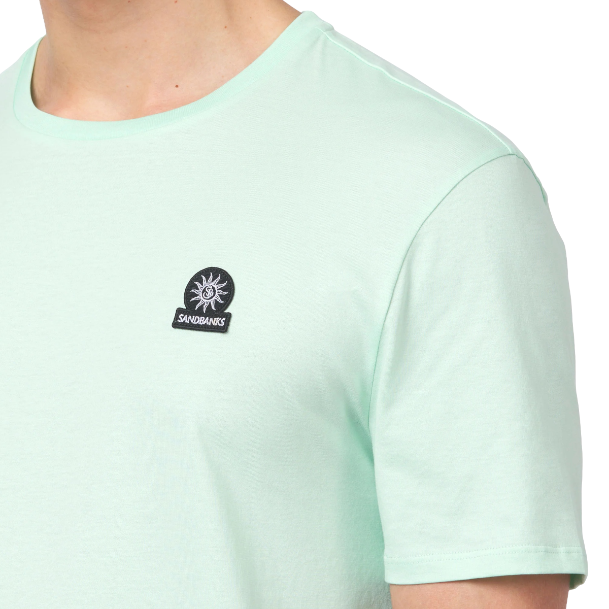Sandbanks Badge Logo T-Shirt Mint