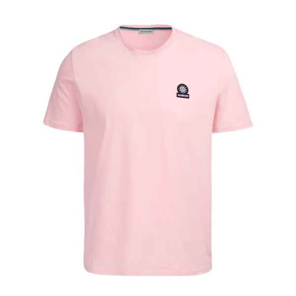 Sandbanks Badge Logo T-Shirt Crystal Rose