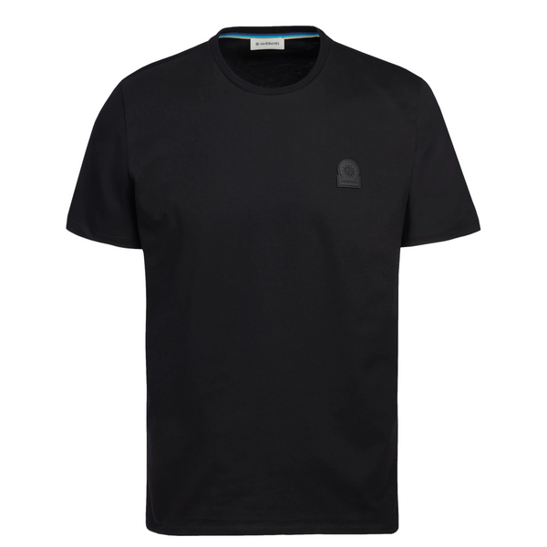 Sandbanks Rubber Badge Logo T-Shirt Black
