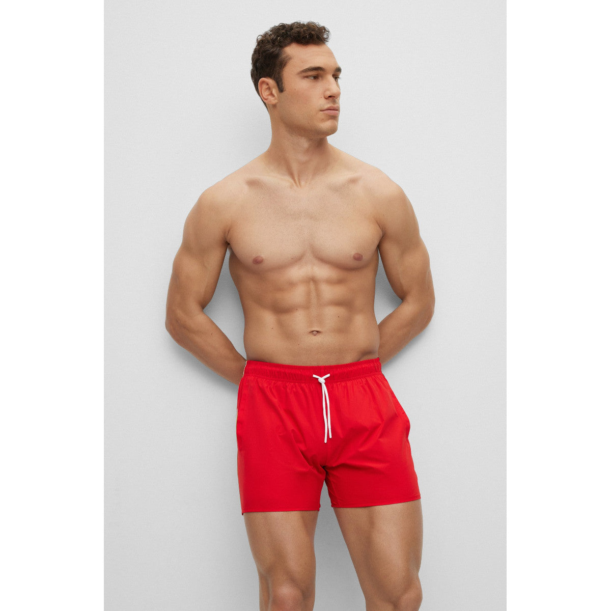 BOSS Black Iconic Swim shorts 628 Bright Red