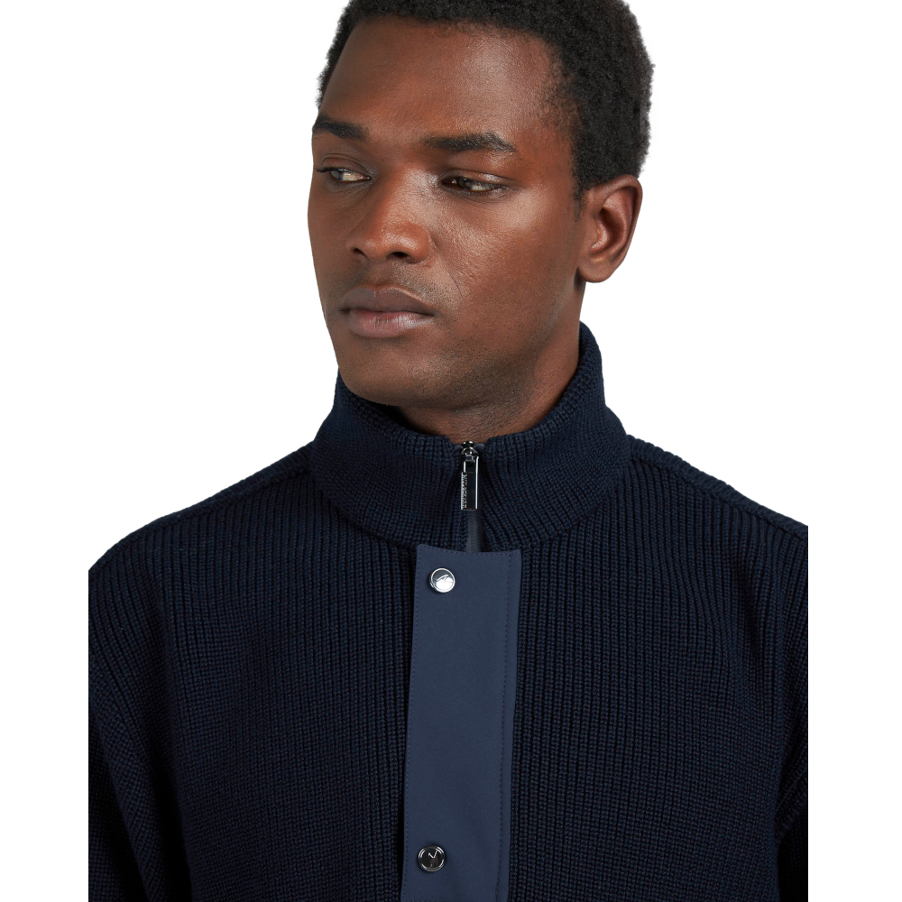 Paul & Shark Maglia Half Zip Sweater 050 Navy