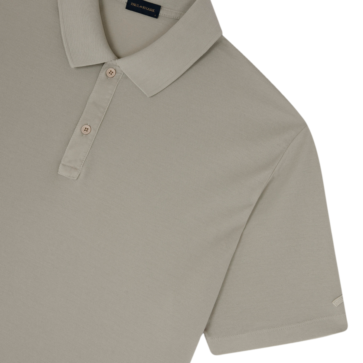Paul & Shark GD Pique Cotton Polo Shirt 029 Almond