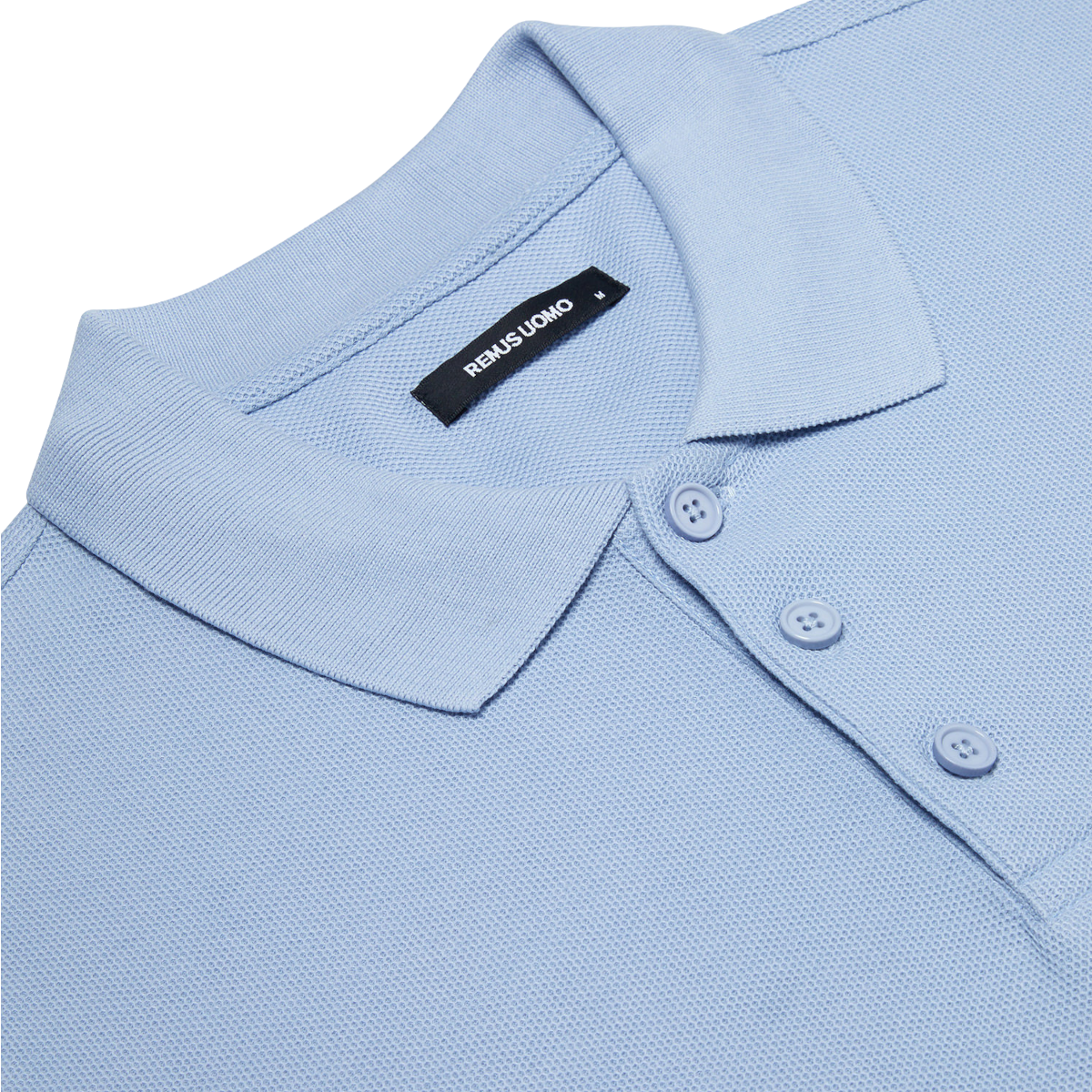 Remus Uomo Pique Polo Shirt 22 Blue