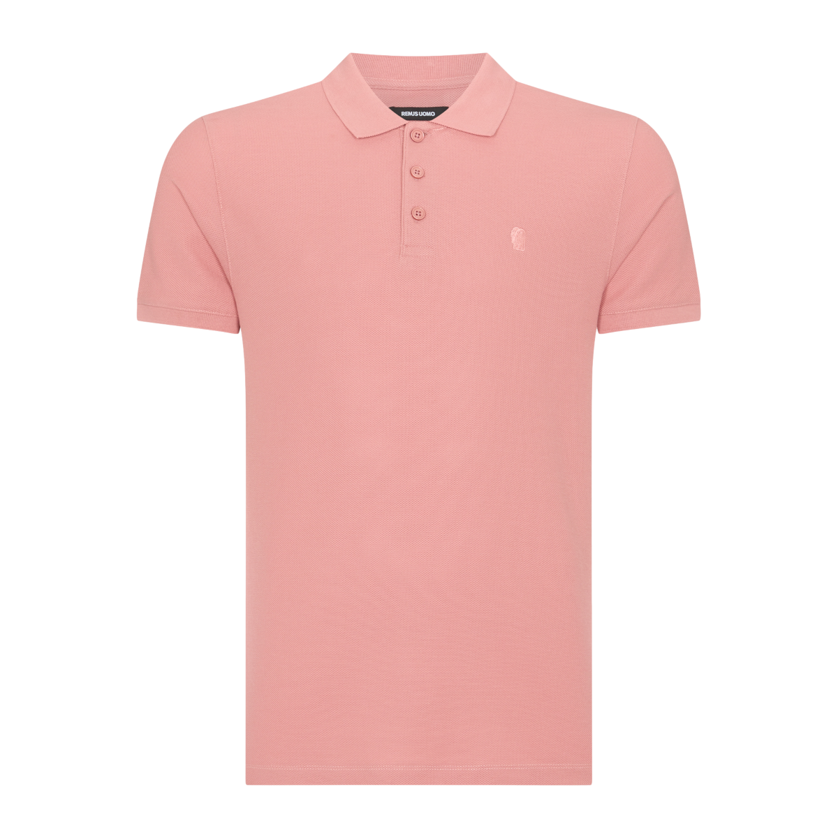 Remus Uomo Pique Polo Shirt 63 Pink