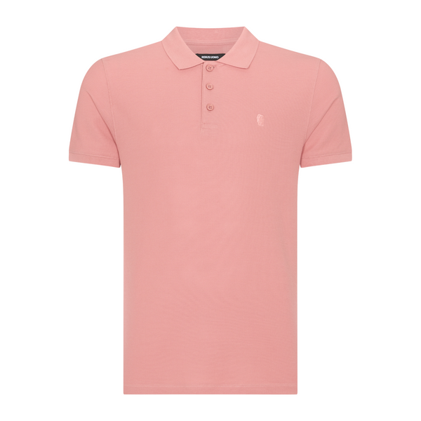 Remus Uomo Pique Polo Shirt 63 Pink