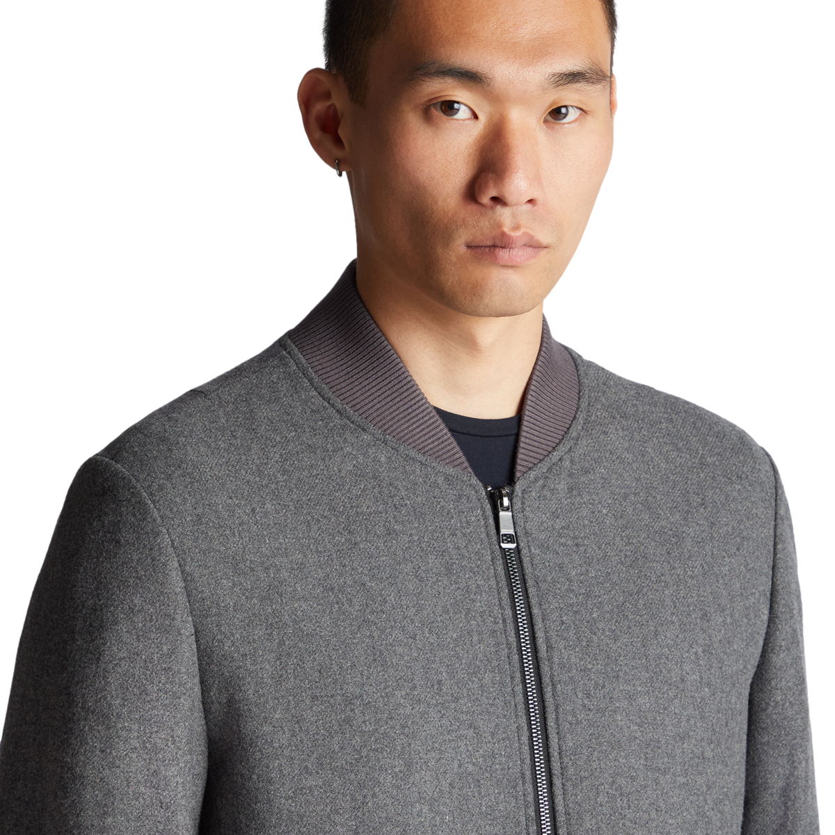 Remus Uomo Colter Flannel Bomber SB 07 Grey