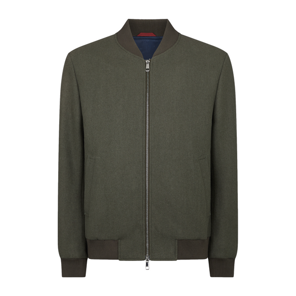 Remus Uomo Colter Flannel Bomber SB 37 Olive