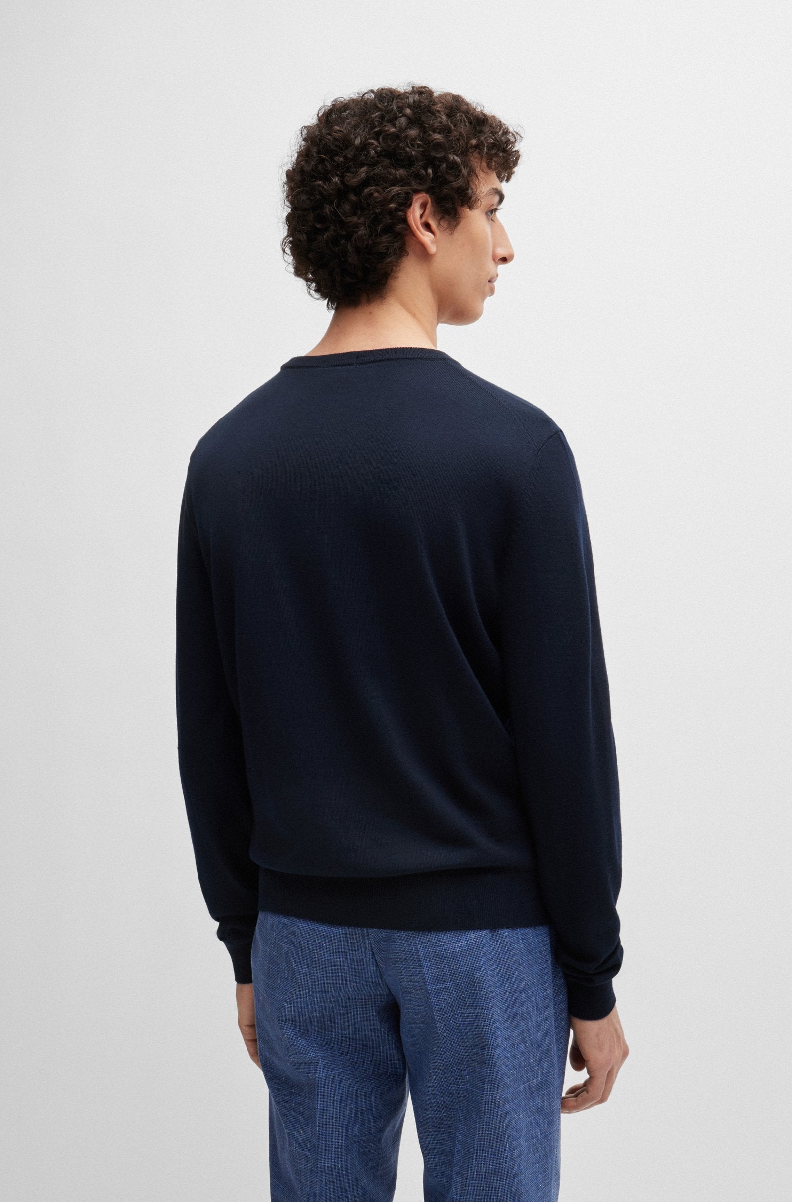 BOSS Black Botto-L Sweater A1-24 404 Dk Blue