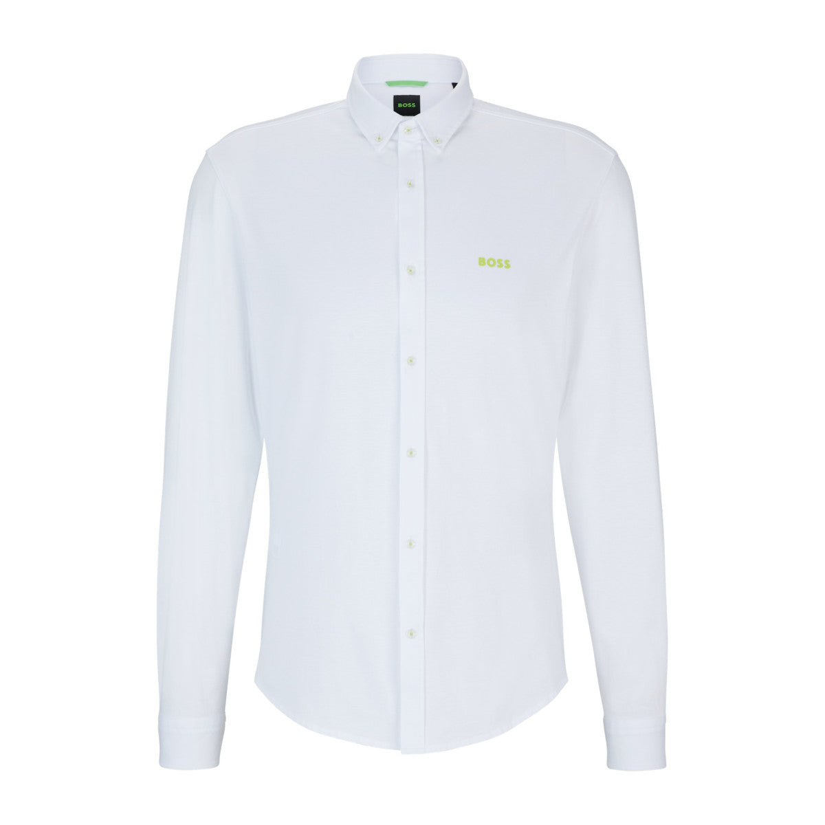 BOSS Green BIADO_R Shirt 10233753 100 White