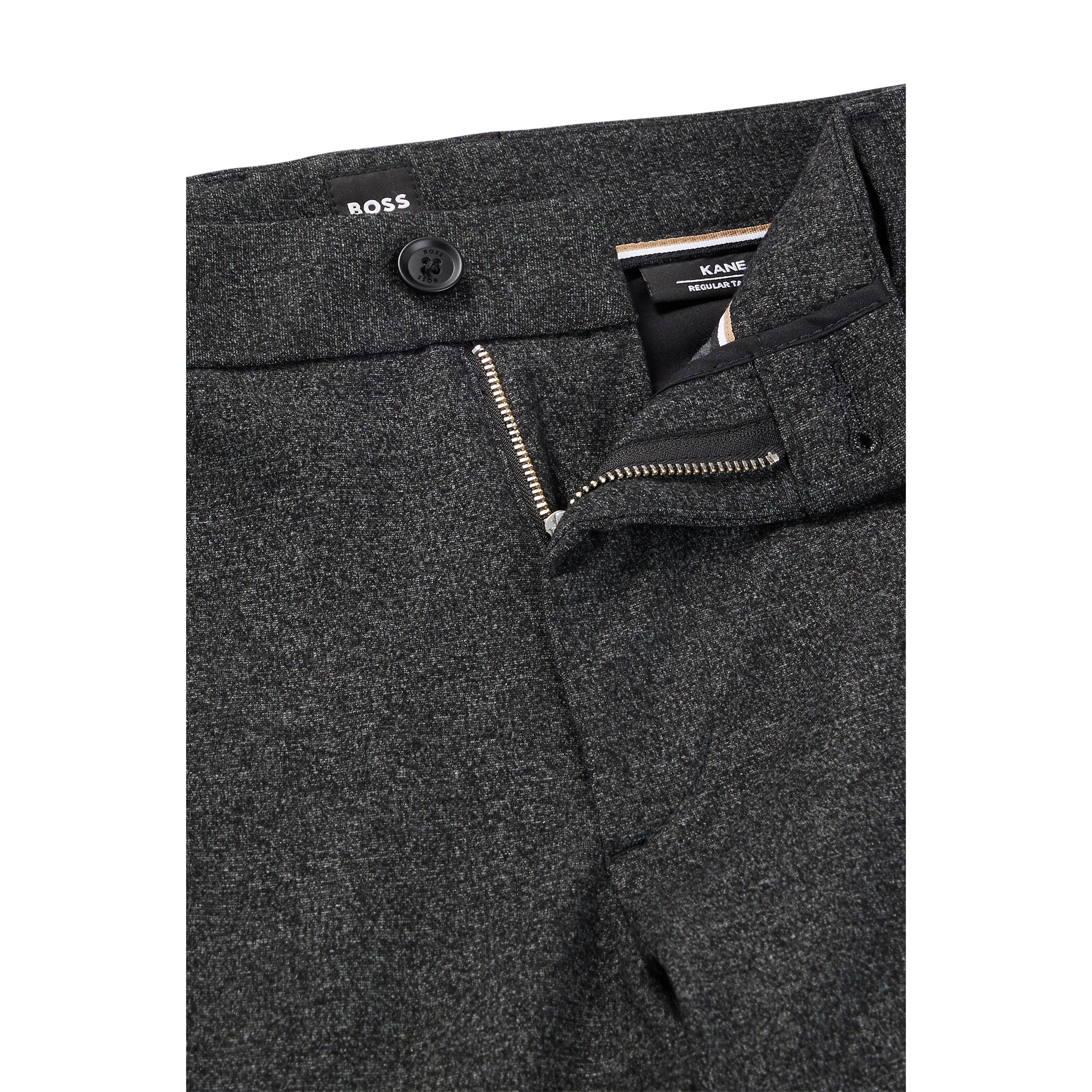 BOSS Black Kane-L Trousers 022 Dark Grey
