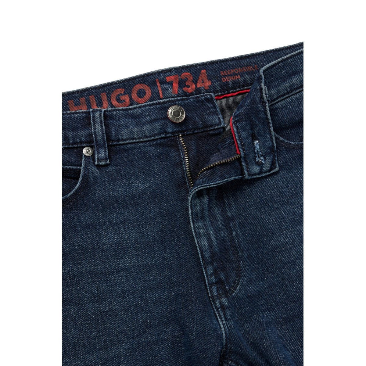 HUGO HUGO 734 Jeans 10256684 420 Medium Blue