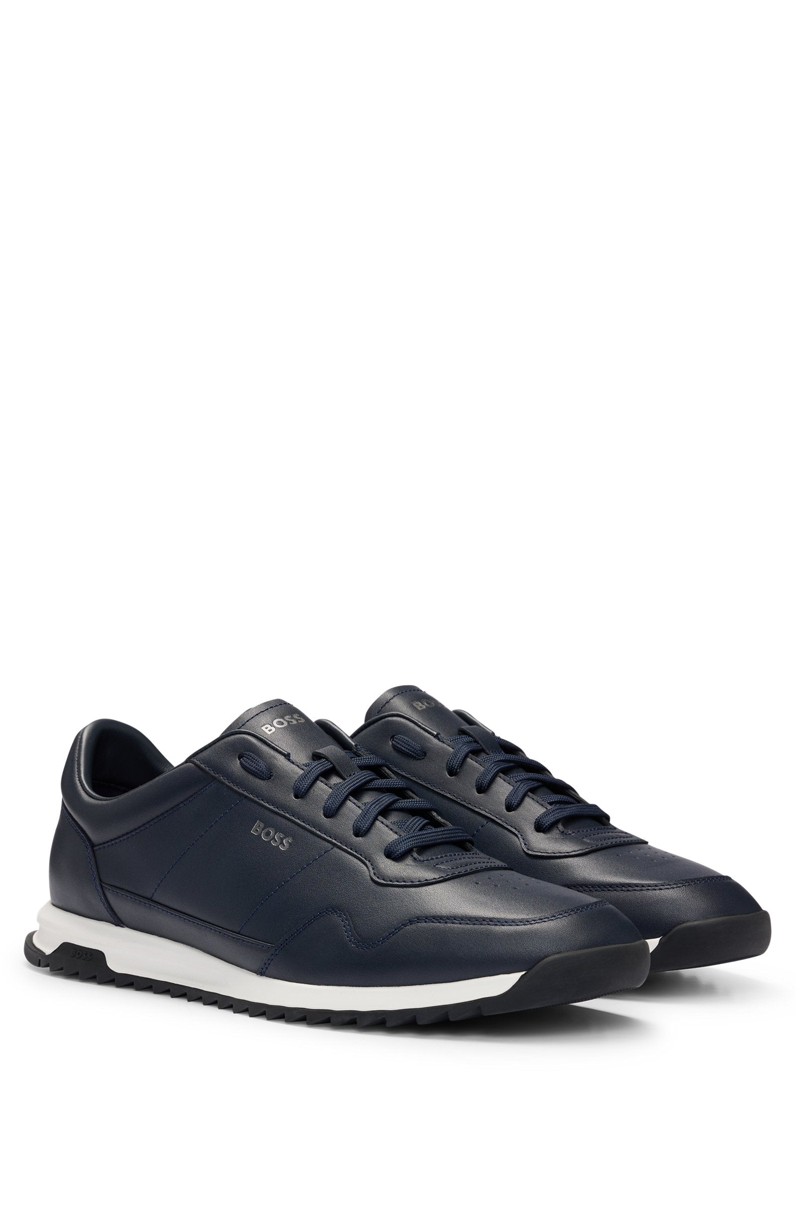 BOSS Black Zayn_Lowp_It Trainers A1-24 401 Dark Blue