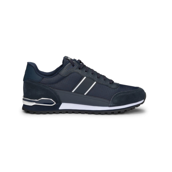 BOSS Black Parker-L_Runn_rsmx Trainers 402 Dk Blue