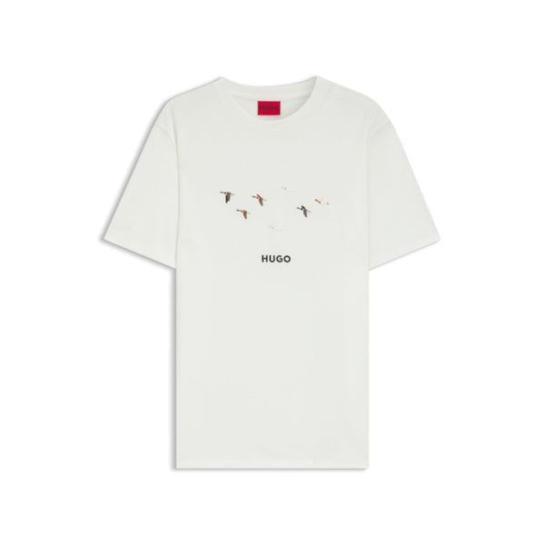 HUGO Dugolini T-Shirt 102 Natural