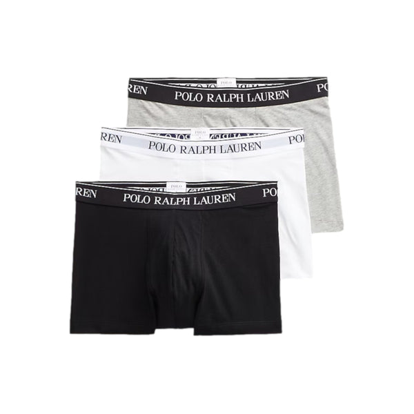 Polo Ralph Lauren Classic 3 Pk Trunks 052 Hthr/Black/White