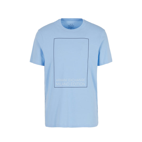 Armani Exchange Milano Edition T-Shirt 15DF Placid Blue