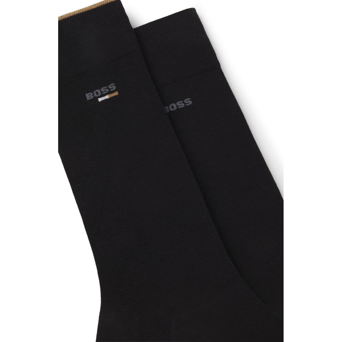BOSSBlack2PRSIconicLogoCCSocks001Black__2