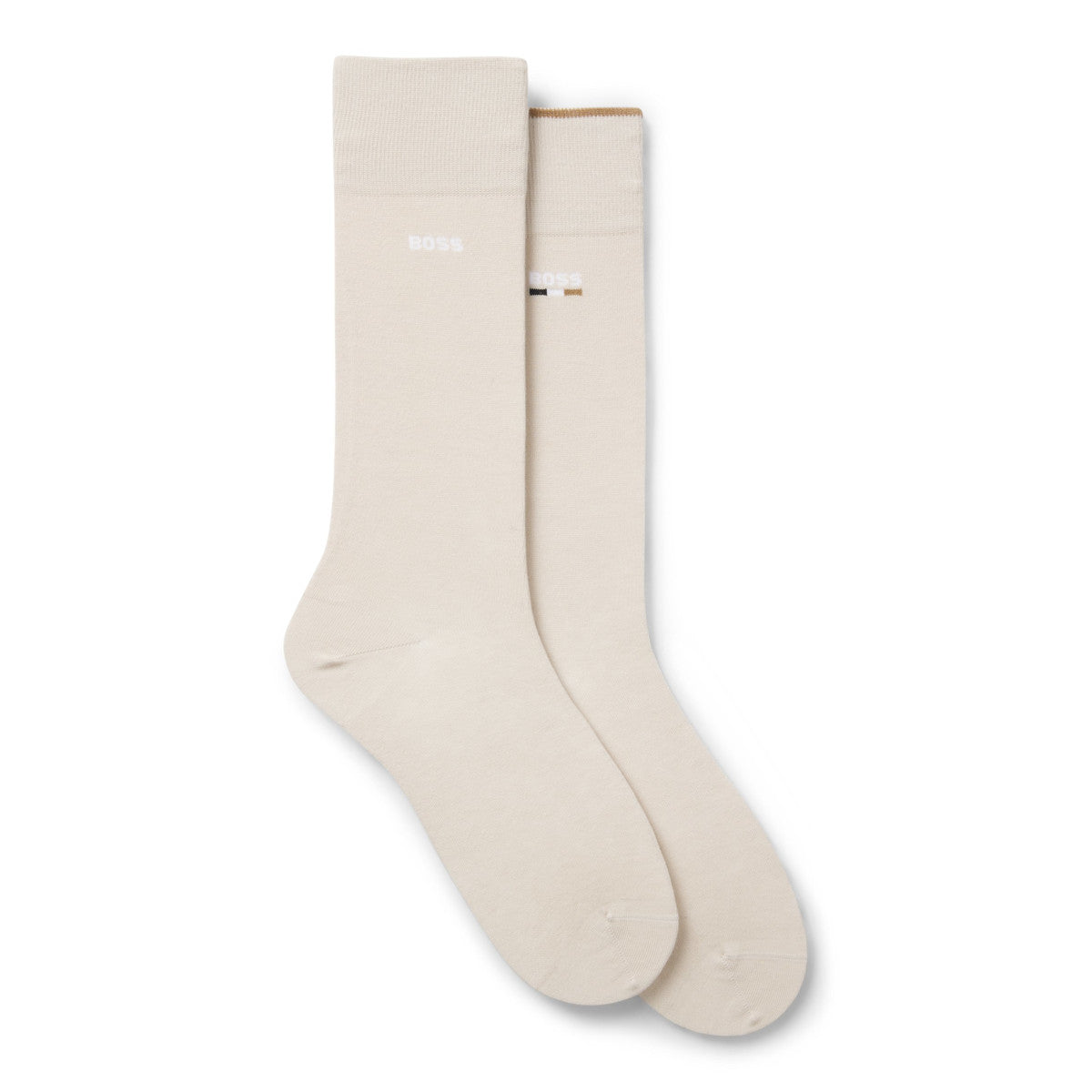 BOSSBlack2PRSIconicLogoCCSocks270LBeige__1