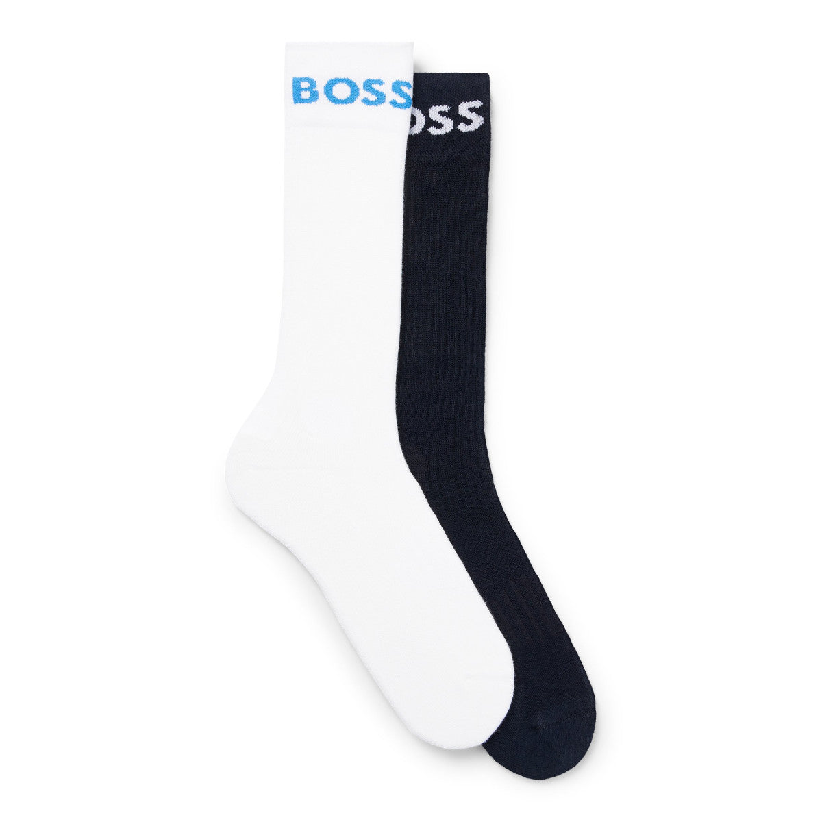 BOSS Black 2P RS Sport Col CC Socks 109 Natural