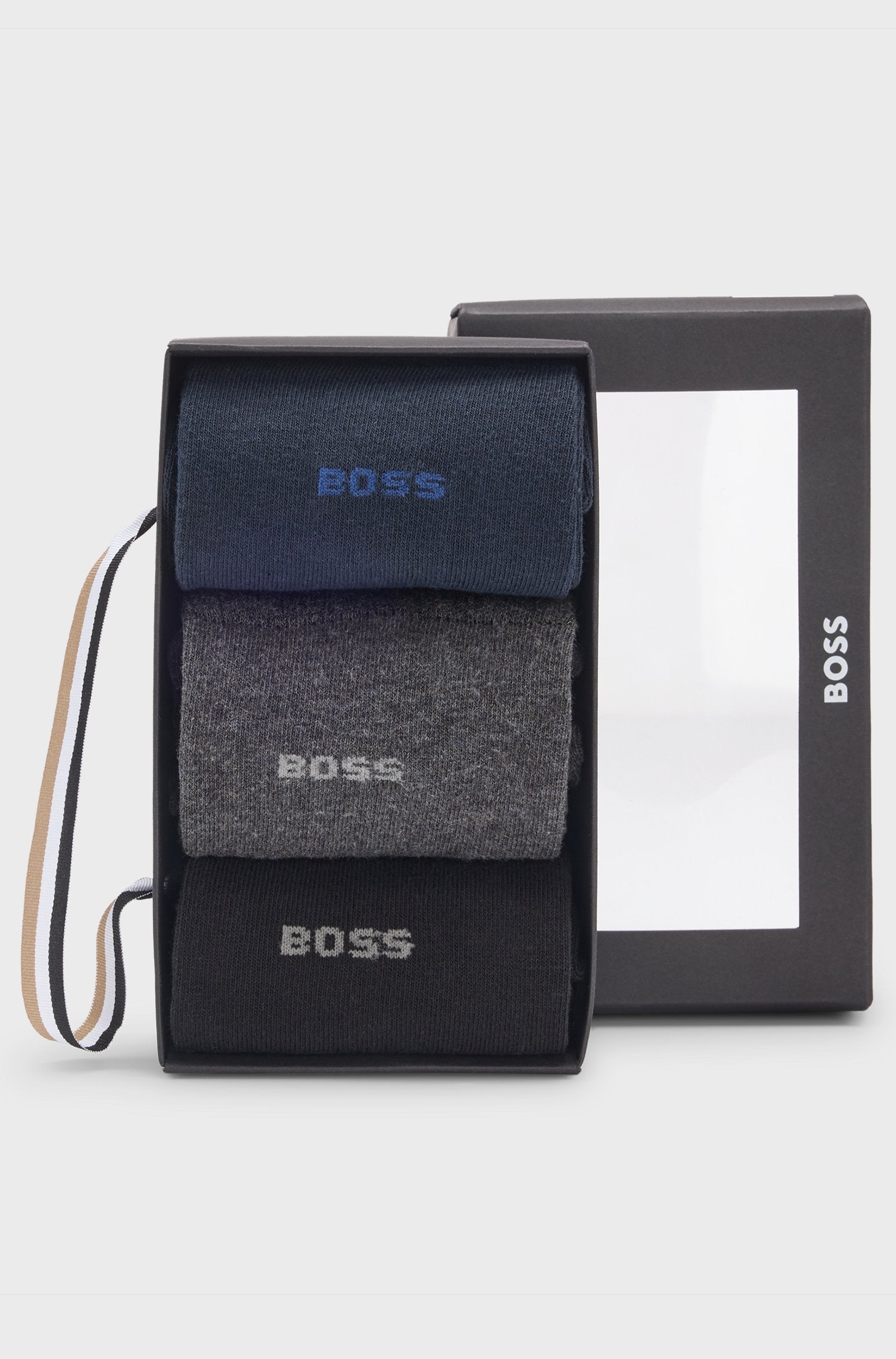 BOSS Black 3P RS GiftSet Uni CC Socks 963 Misc