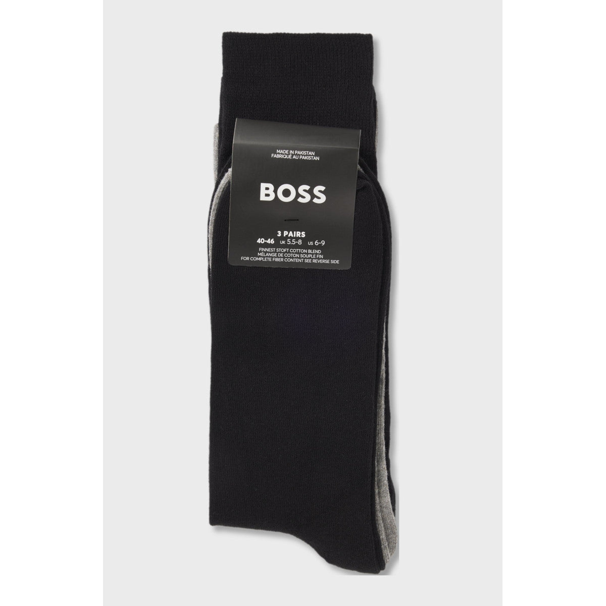 BOSS Black 3PRS Giftset Icon CC Socks 001 Black