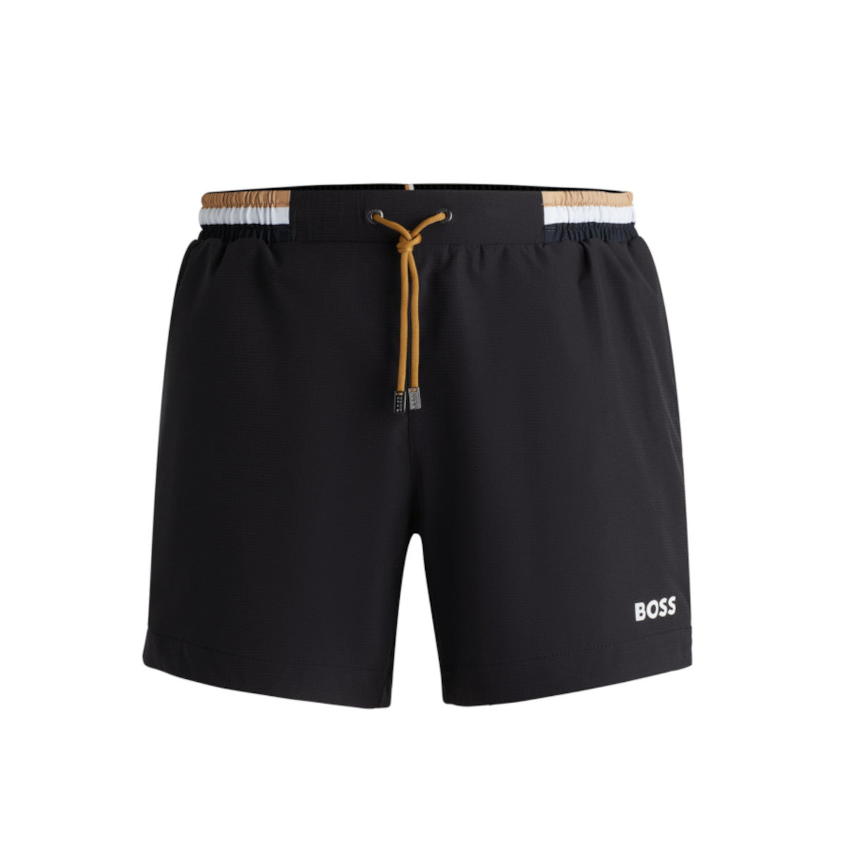 BOSS Black Atoll Swim Shorts 001 Black