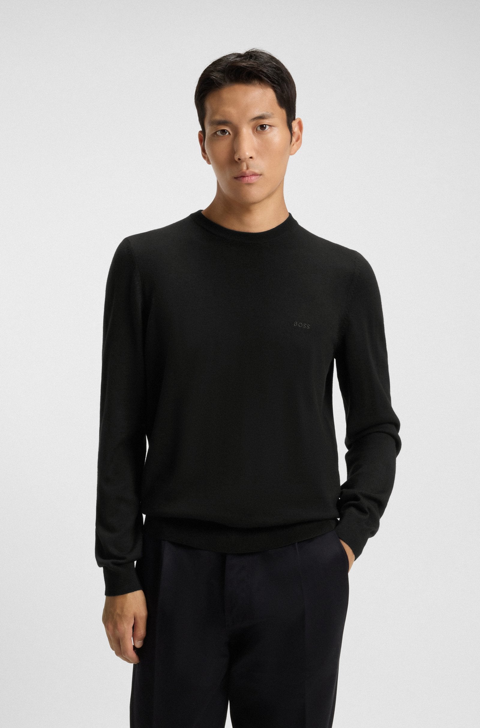 BOSS Black Botto-L Sweater A1-25 001 Black