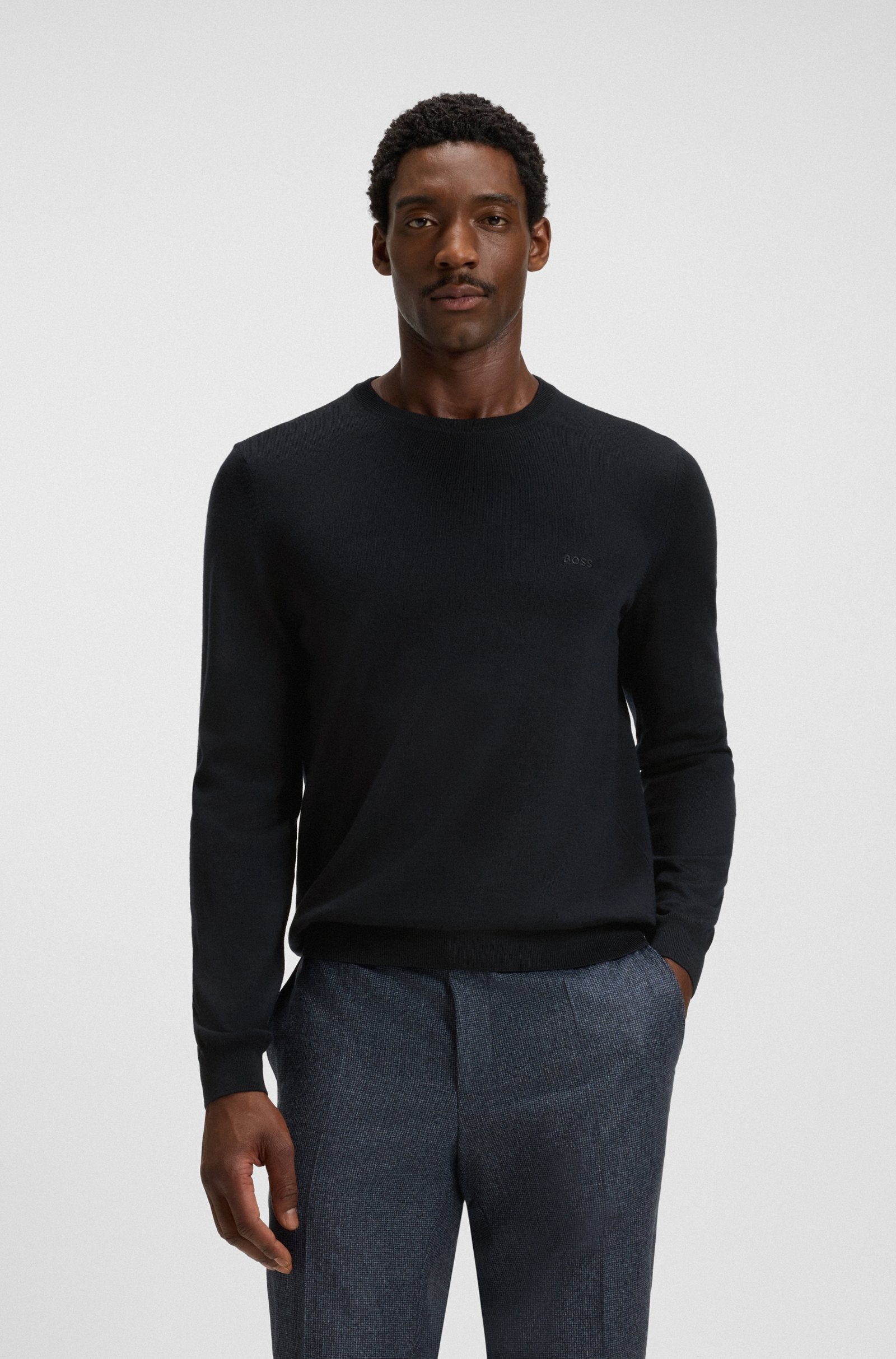 BOSS Black Botto-L Sweater A1-25 404 Dk Blue