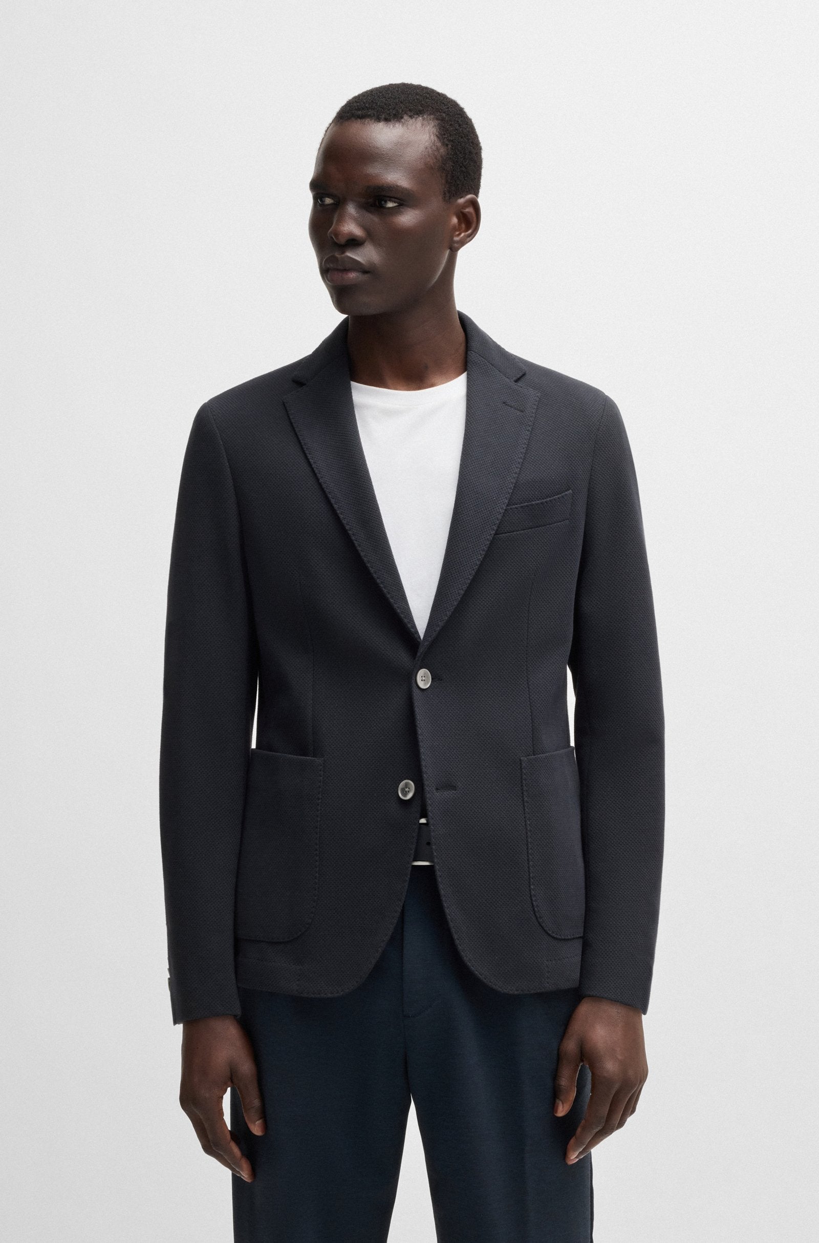 BOSS Black C-Hanry-J-252 Jacket 404 Dk Blue