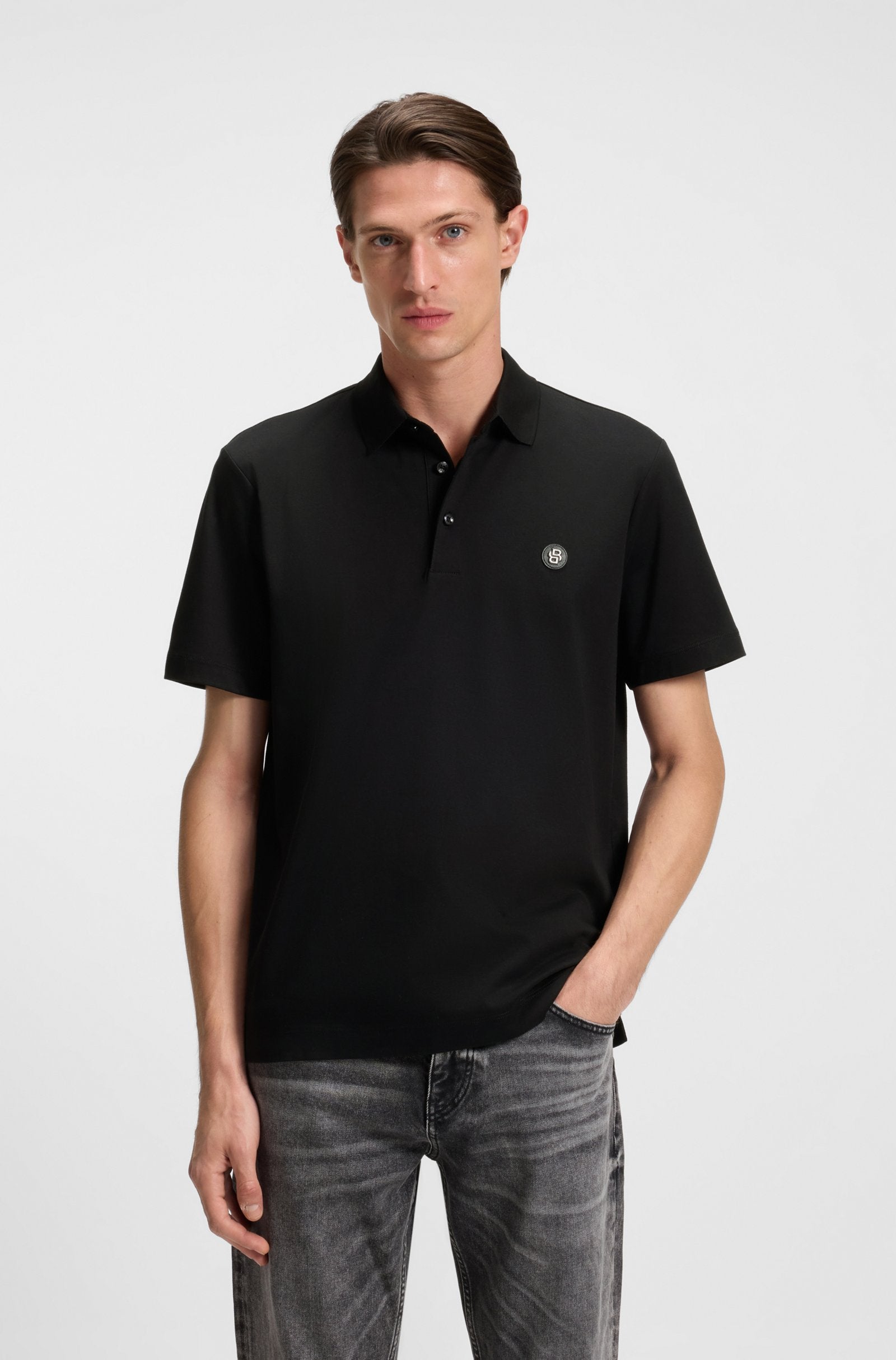 BOSS Black C-Parris 01 Polo Shirt A1-25 002 Black
