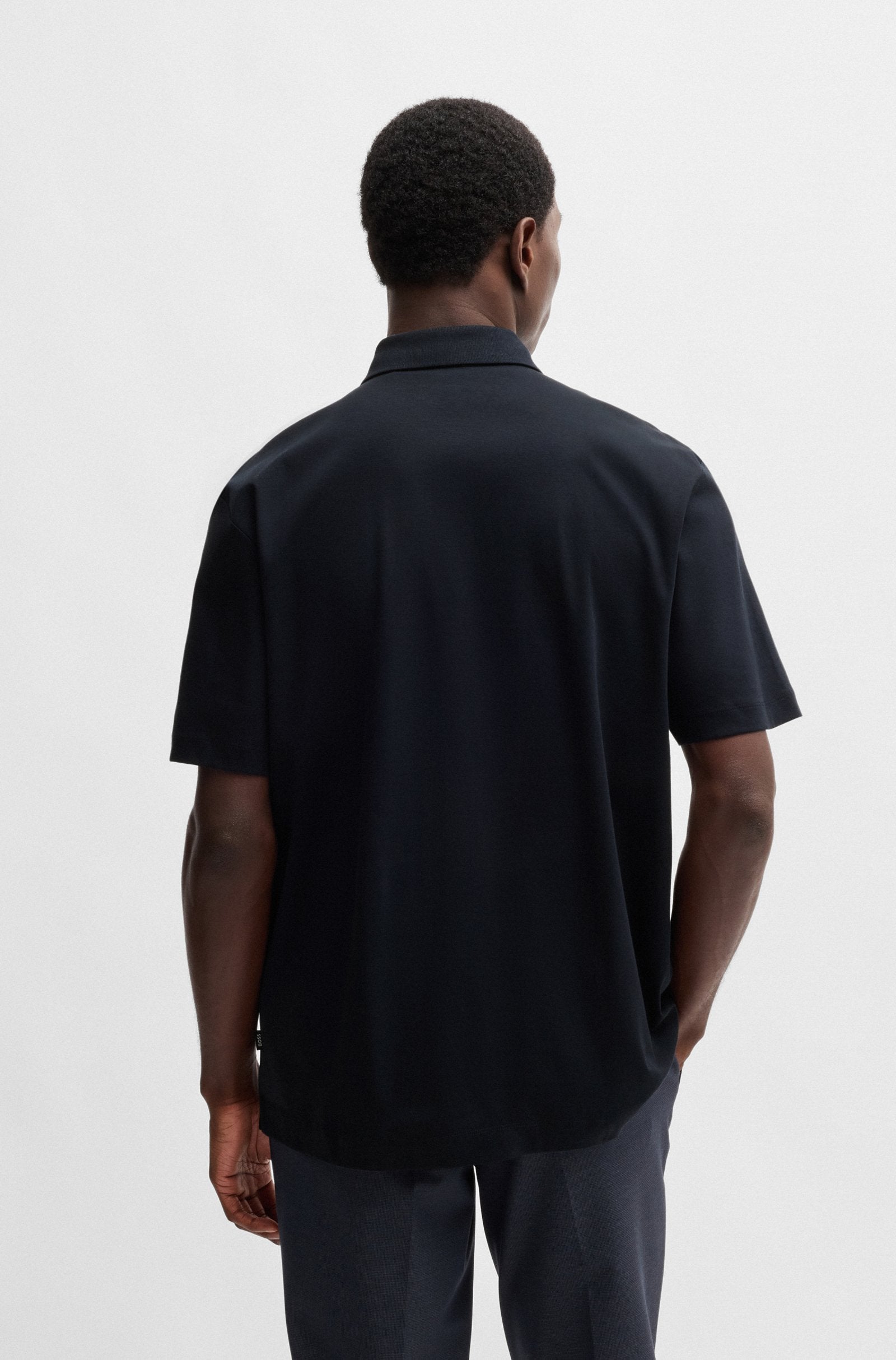 BOSS Black C-Parris 01 Polo Shirt A2-24 404 Dk Blue