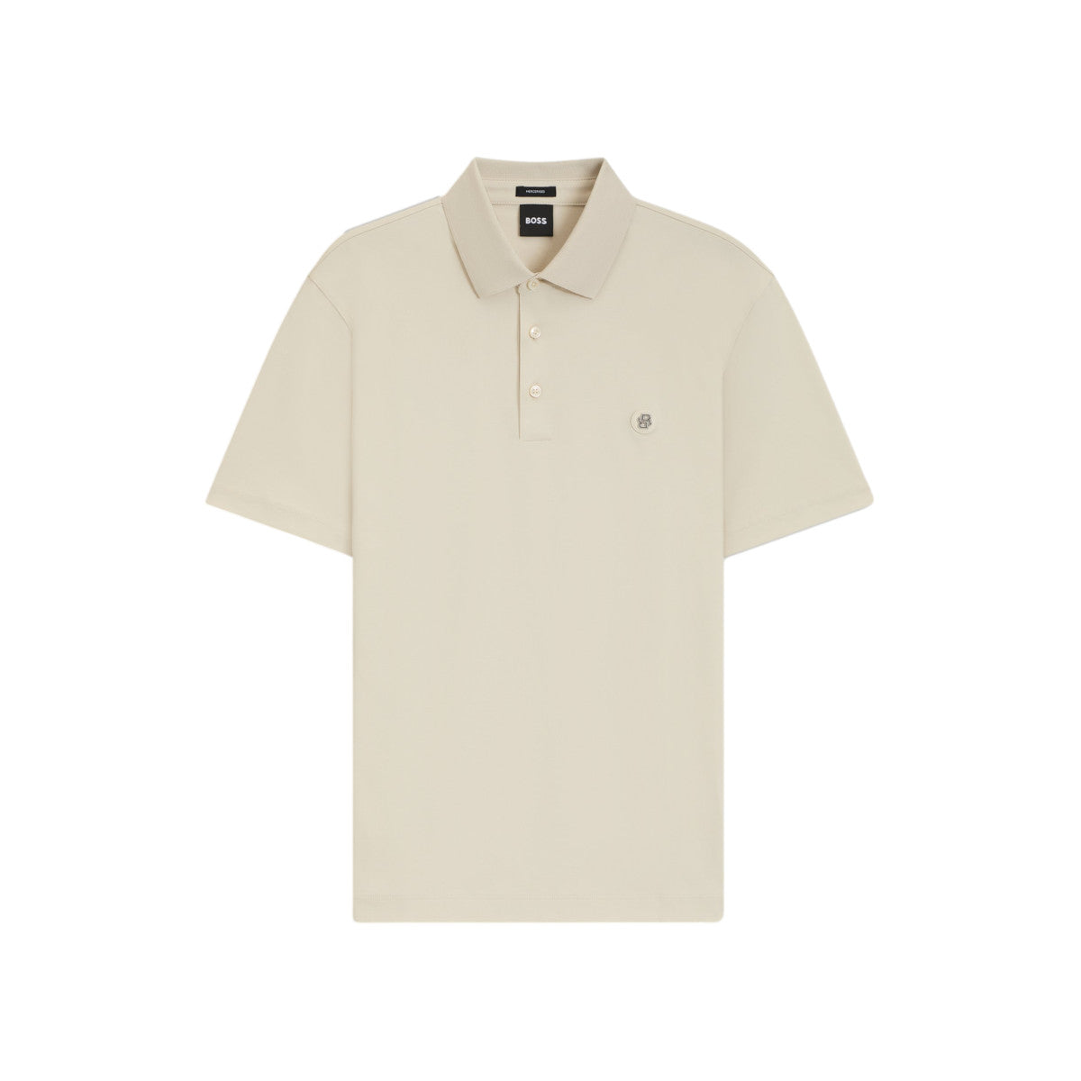 BOSS Black C-Parris 01 Polo Shirt S2-25 131 Open White