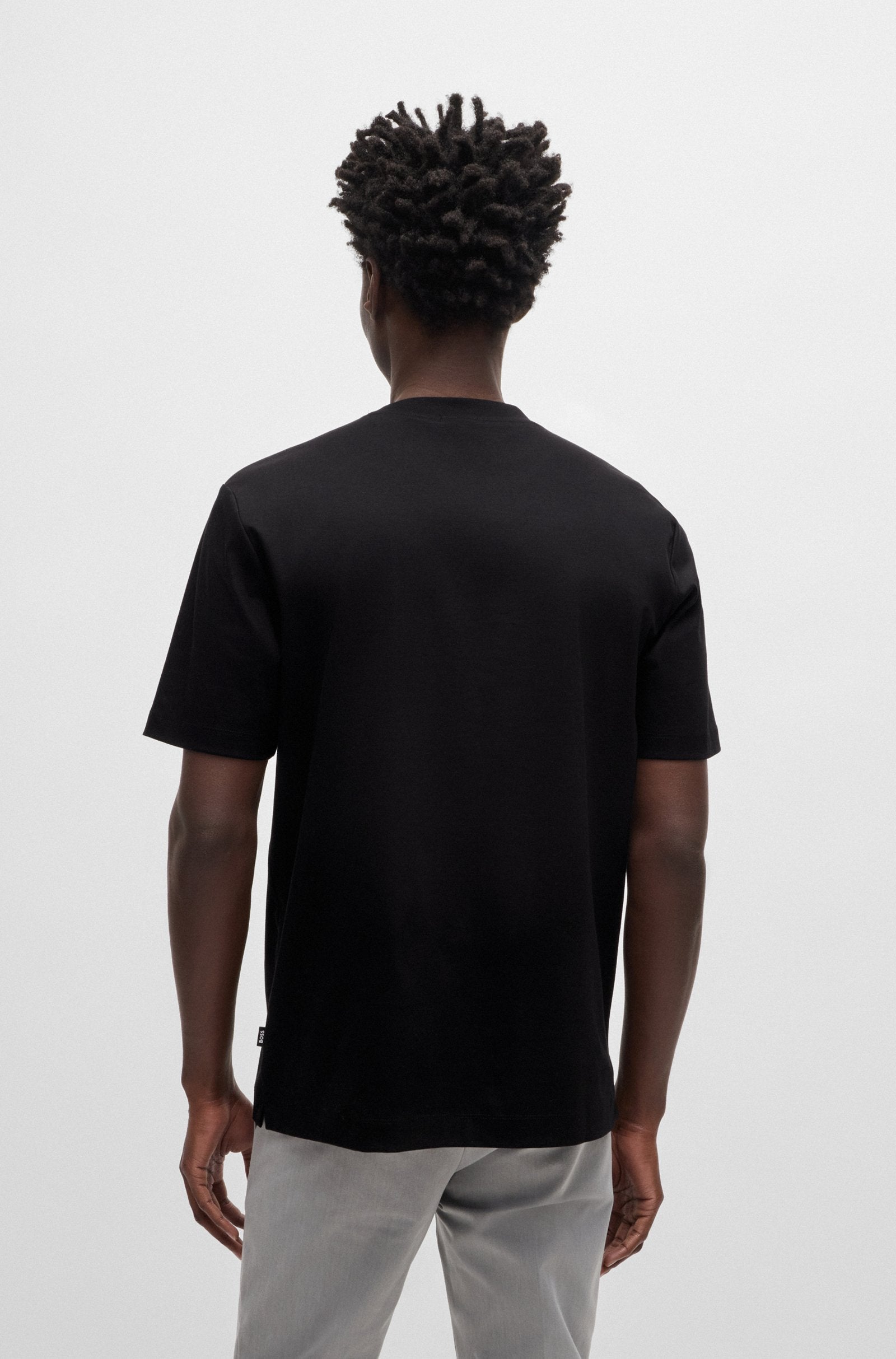 BOSS Black C-Taut 01  T-Shirt 10263030 001 Black