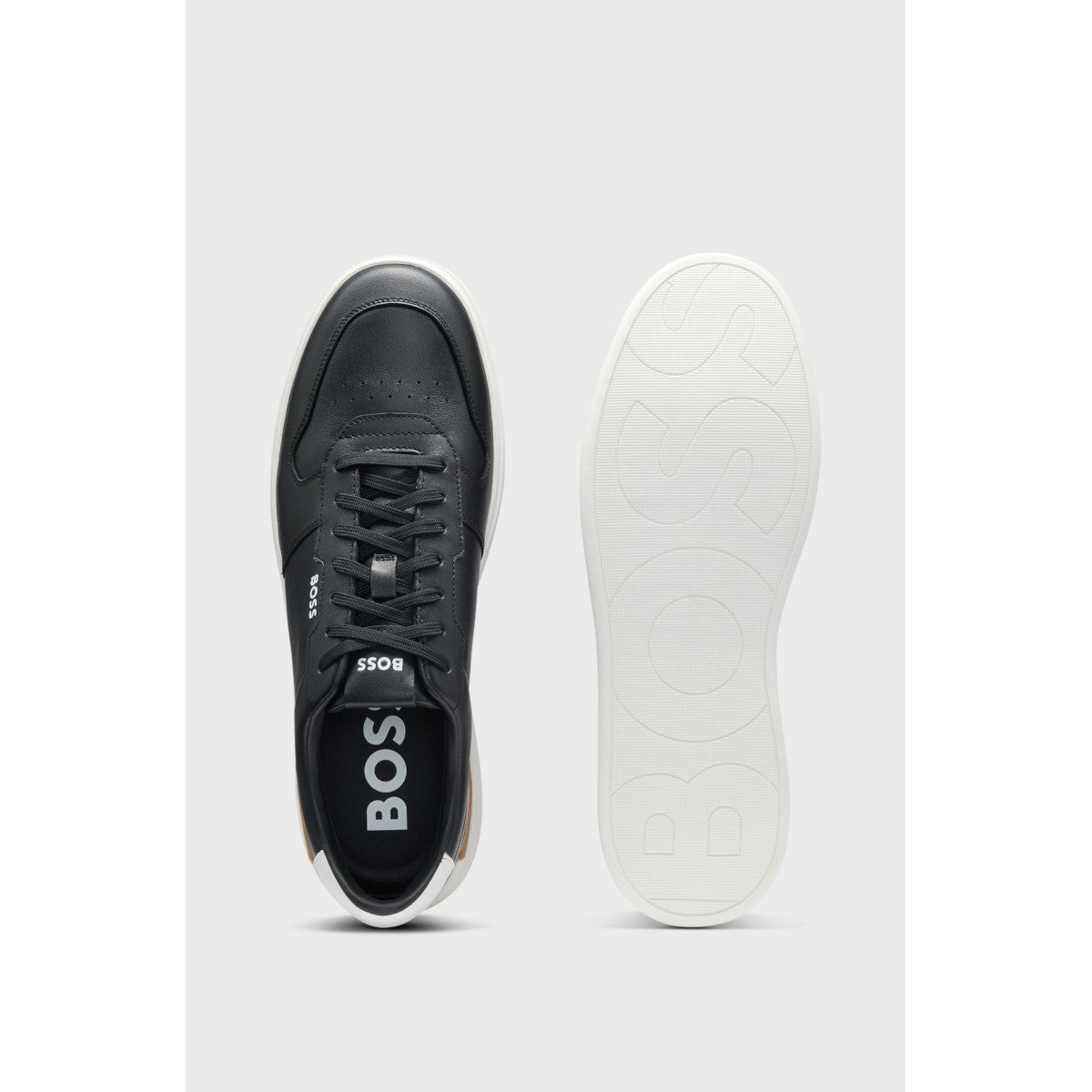 BOSS Black Clint_Tenn_ItvpN Trainers 001 Black