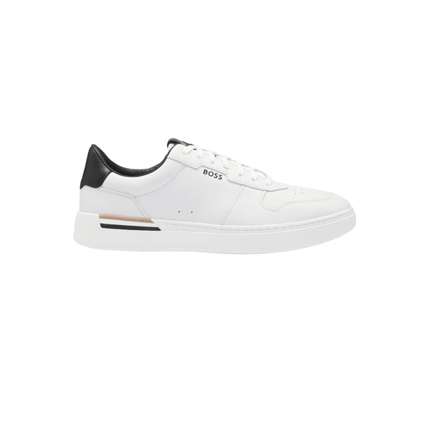 BOSS Black Clint_Tenn_ItvpN Trainers 140 Open White