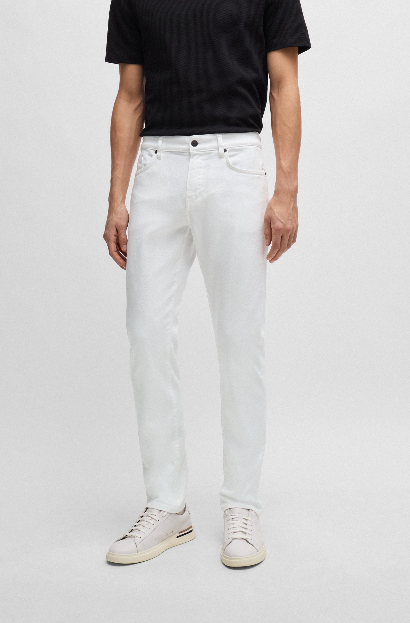 BOSS Black Delaware3-1 Jeans 1021932 100 White
