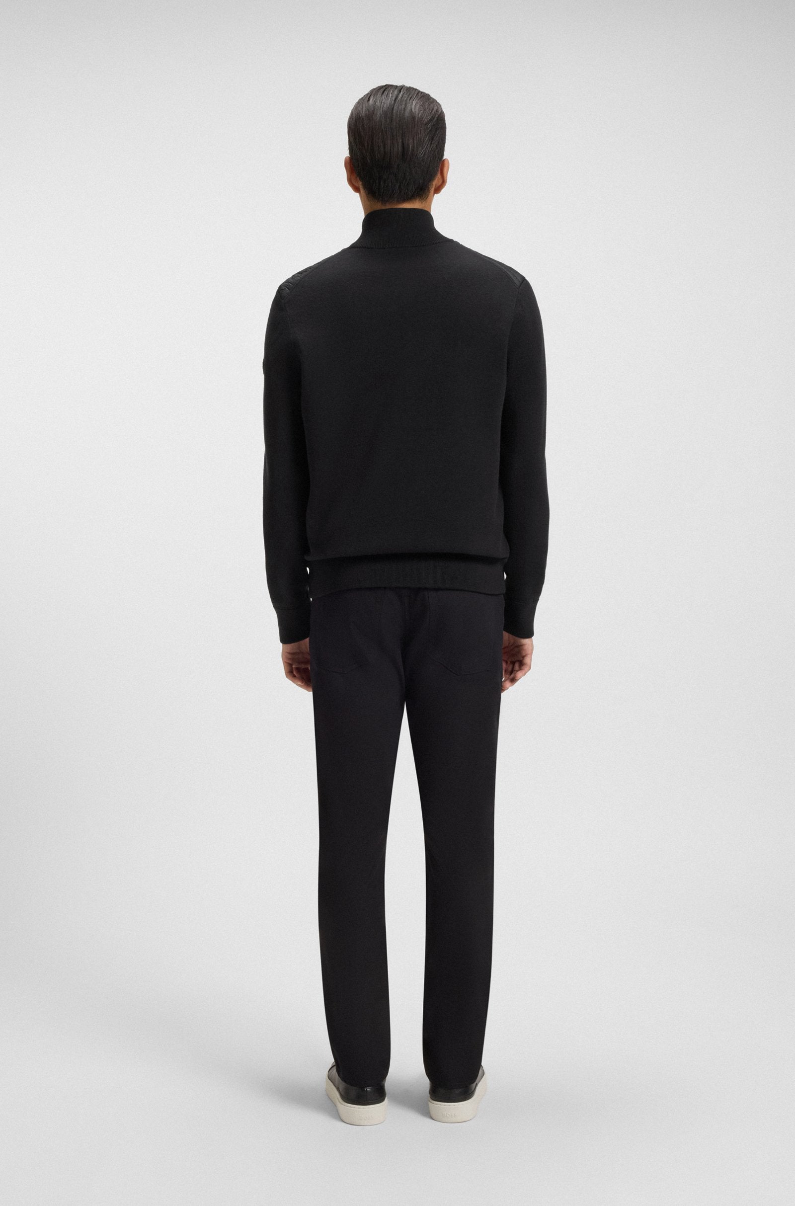 BOSS Black H-Hernesto Sweater 001 Black