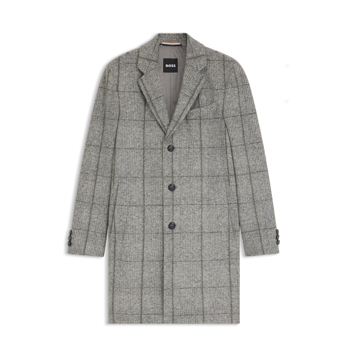 BOSS Black H-Hyde-J-254 Coat 041 Silver