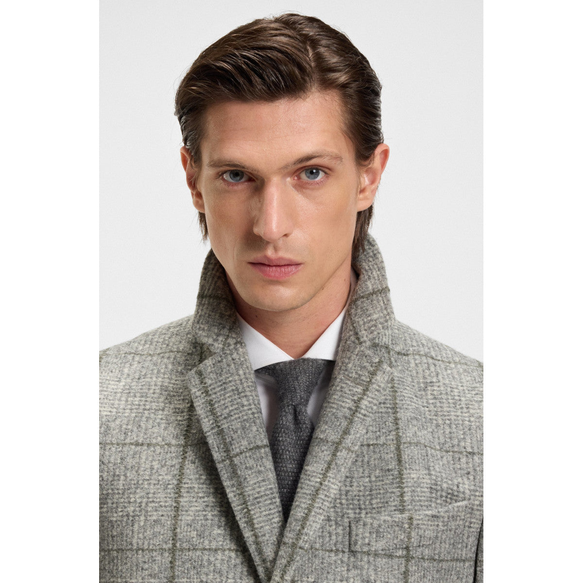 BOSS Black H-Hyde-J-254 Coat 041 Silver