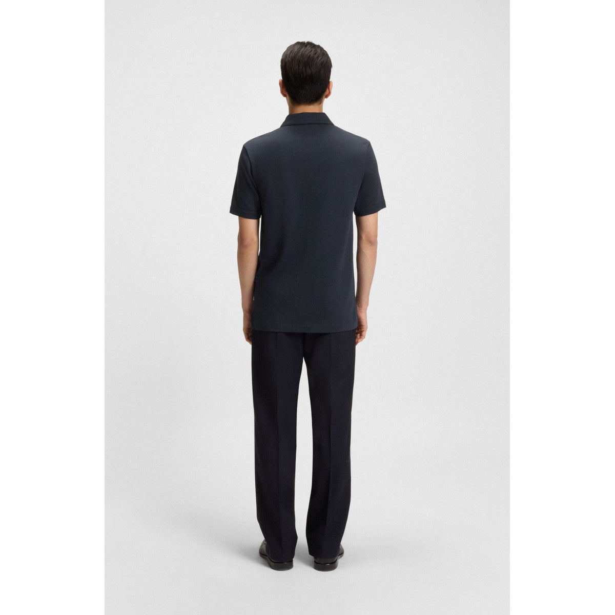 BOSS Black H-Paras 57 Polo Shirt 404 Dk Blue