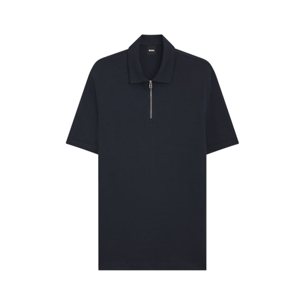 BOSS Black H-Paras 57 Polo Shirt A1-25 404 Dk Blue