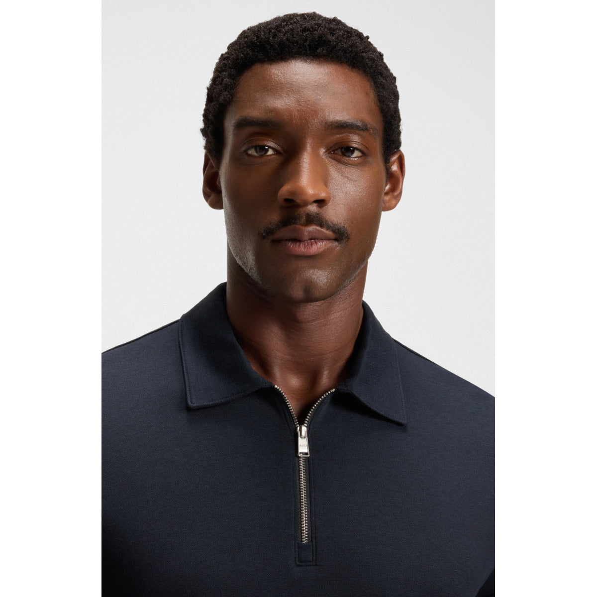 BOSS Black H-Paras 57 Polo Shirt A1-25 404 Dk Blue