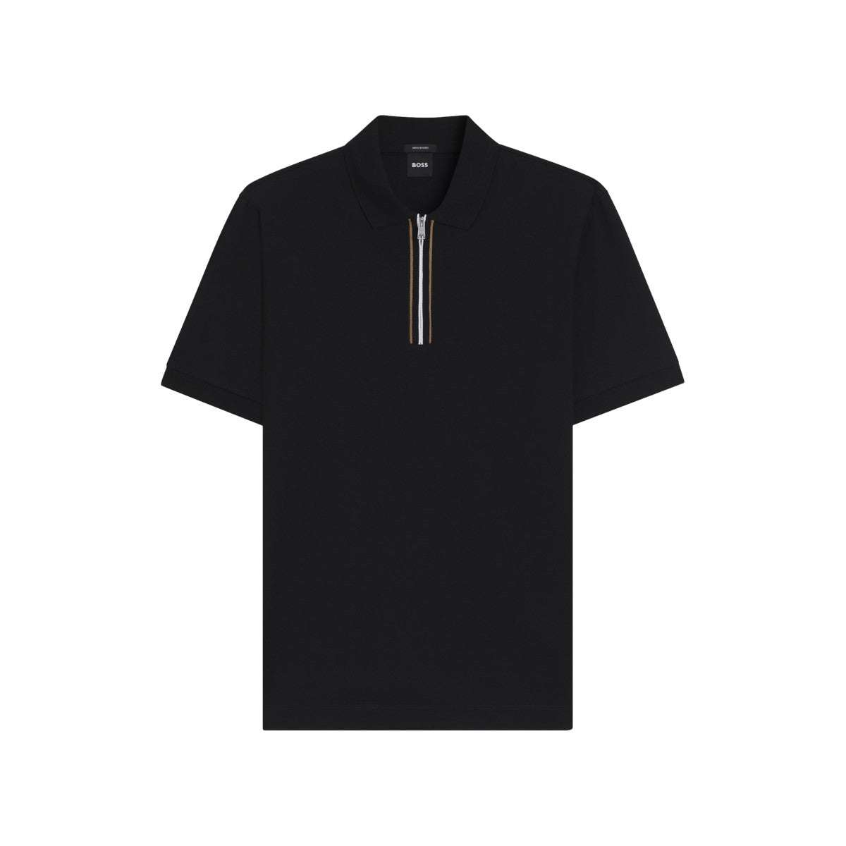BOSS Black H-Paras 65 Polo Shirt 001 Black