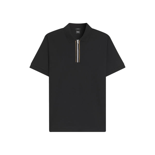 BOSS Black H-Paras 65 Polo Shirt A1-25 001 Black