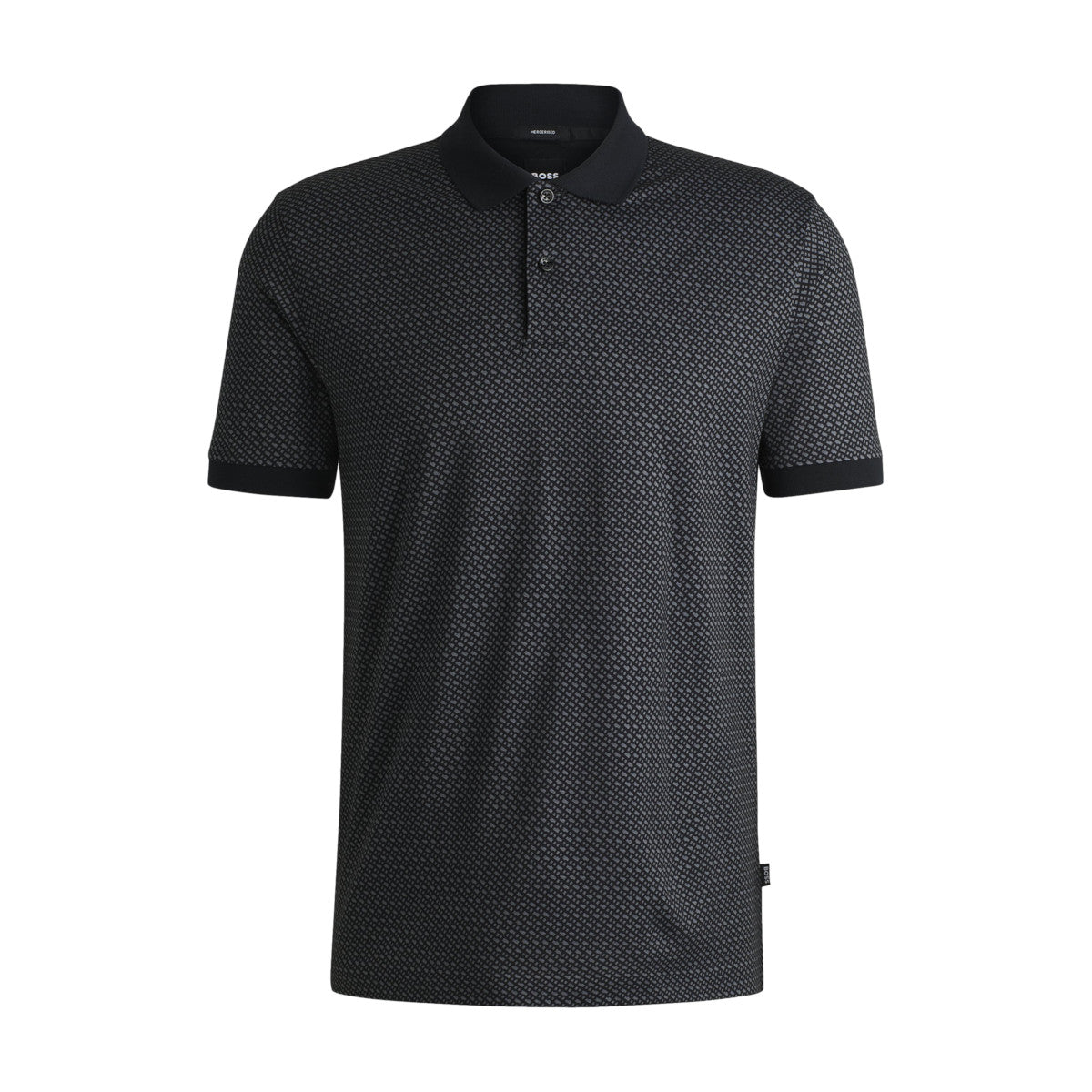 BOSS Black H-Parlay 204 Polo Shirt 002 Black