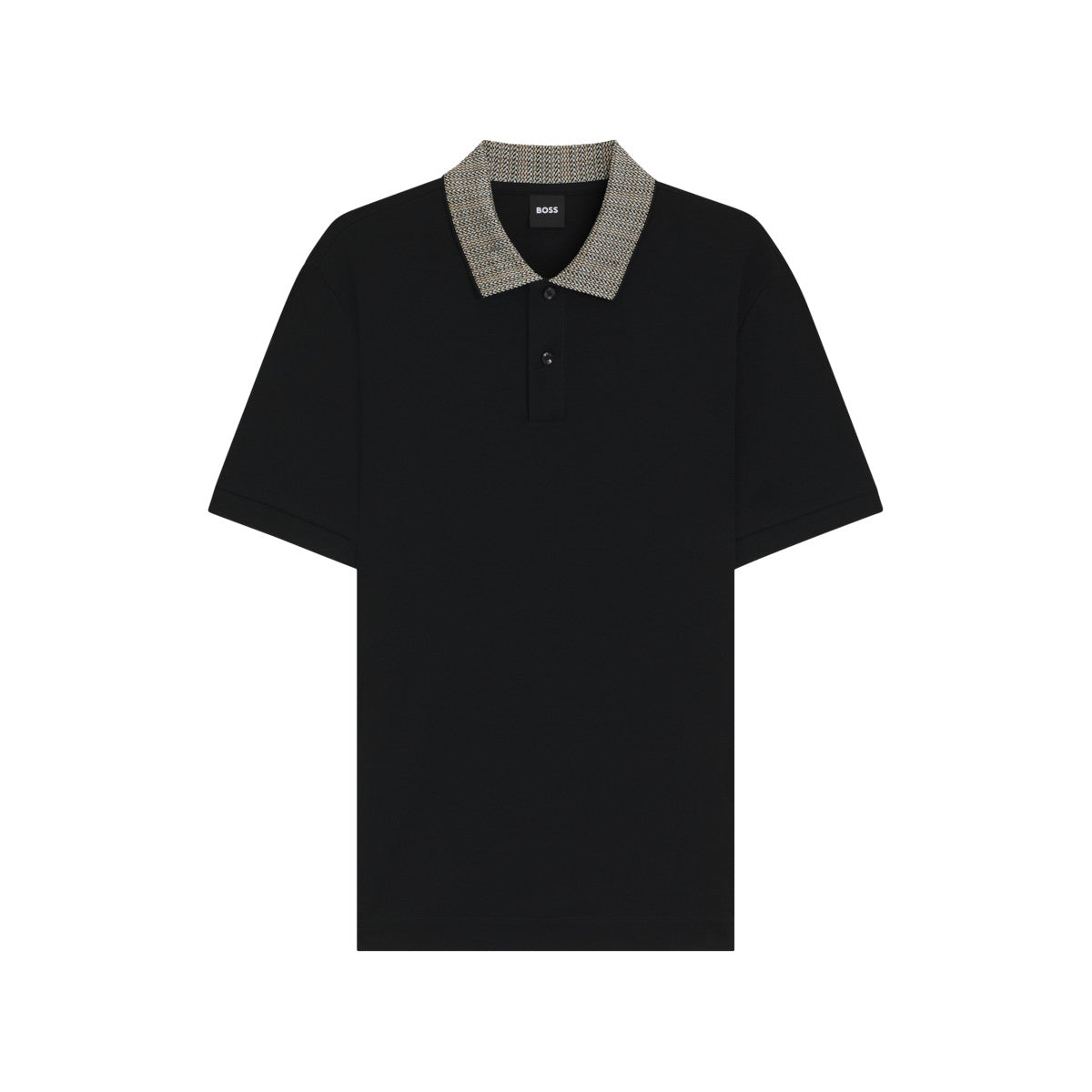 BOSS Black H-Parlay 302 Polo Shirt 001 Black