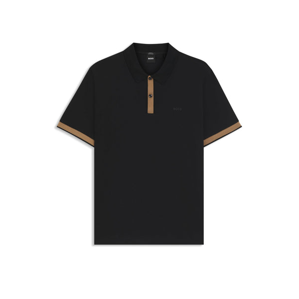 BOSS Black H-Phillipson 200 Polo Shirt 001 Black